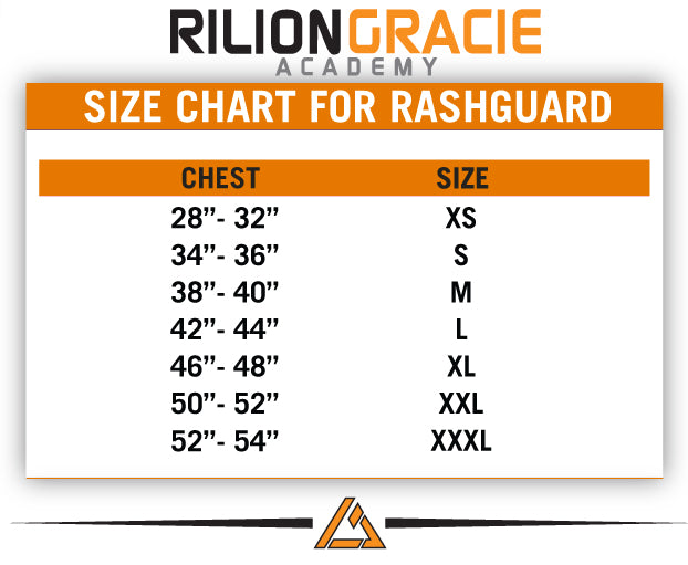 Size Charts – Rilion Gracie Store