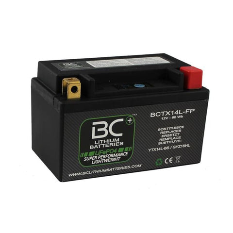 BCLFP01 - LFP01 (litio)  Batteria Litio 12V per Moto, Scooter e Quad – BC  Battery France Official Website