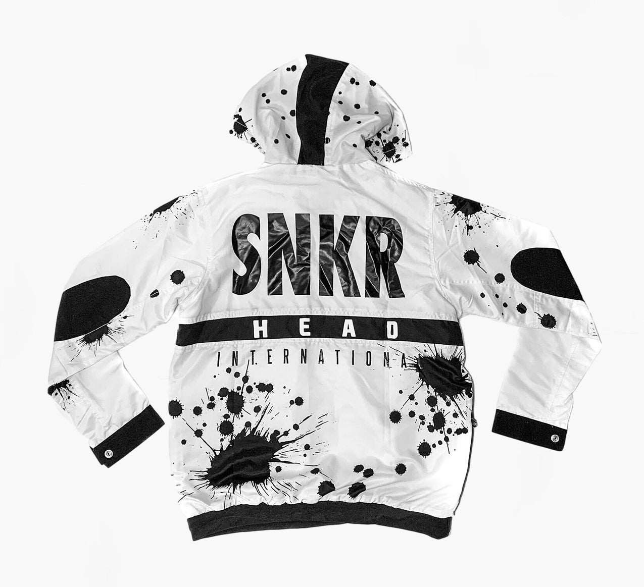 paint splatter windbreaker