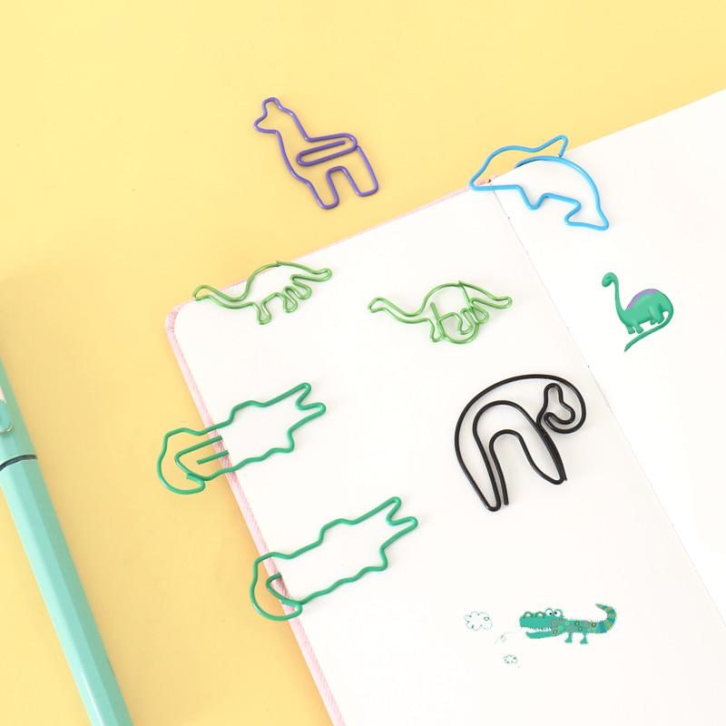 dinosaur paper clips