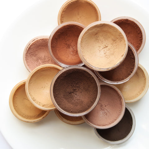 Pearl Powder Mineral Foundation Shades