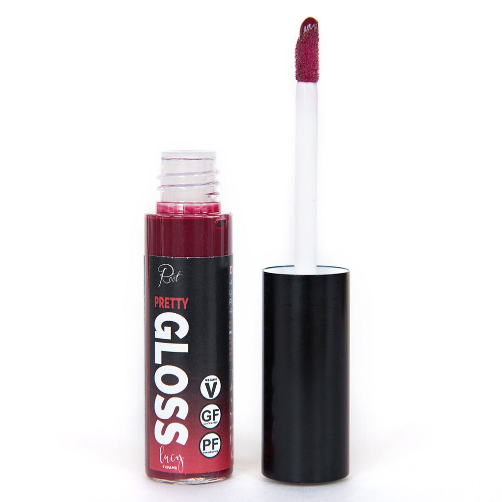 Gloss products 100% organic list lip length