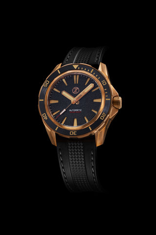 Swordfish Bronze 300m Diver Seiko NH35 'Black Sand'