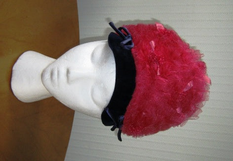Mitzi Lorenz vintage pink hat