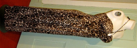 leopard maxi dress