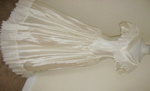 vintage 80s ronald joyce wedding dress