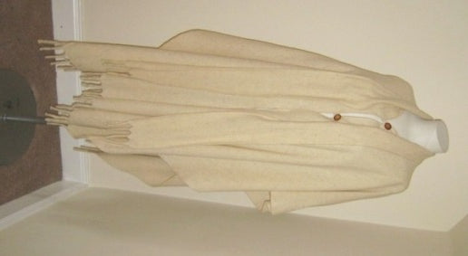 Natural cream cape 