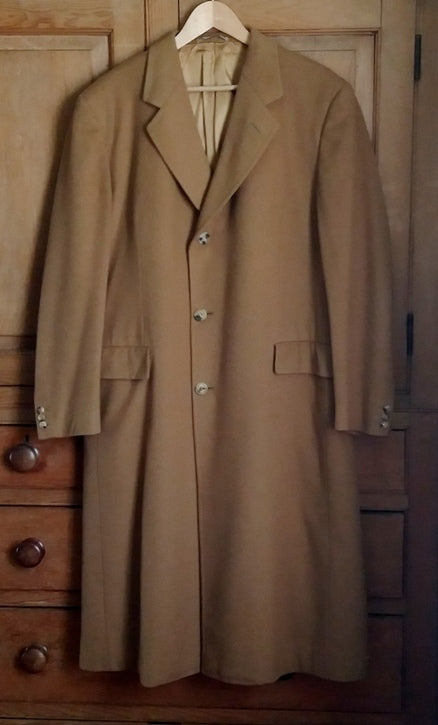 Men’s vintage Austin Reed camel overcoat