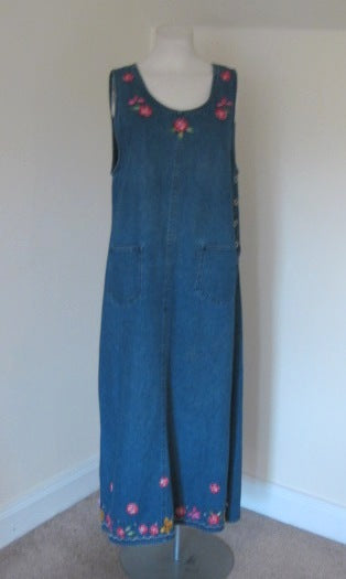 denim pinafore