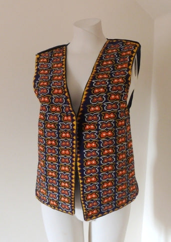 boho navajo waistcoat