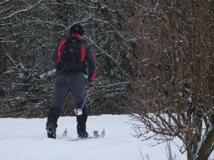 johnny haggis hunting on skis