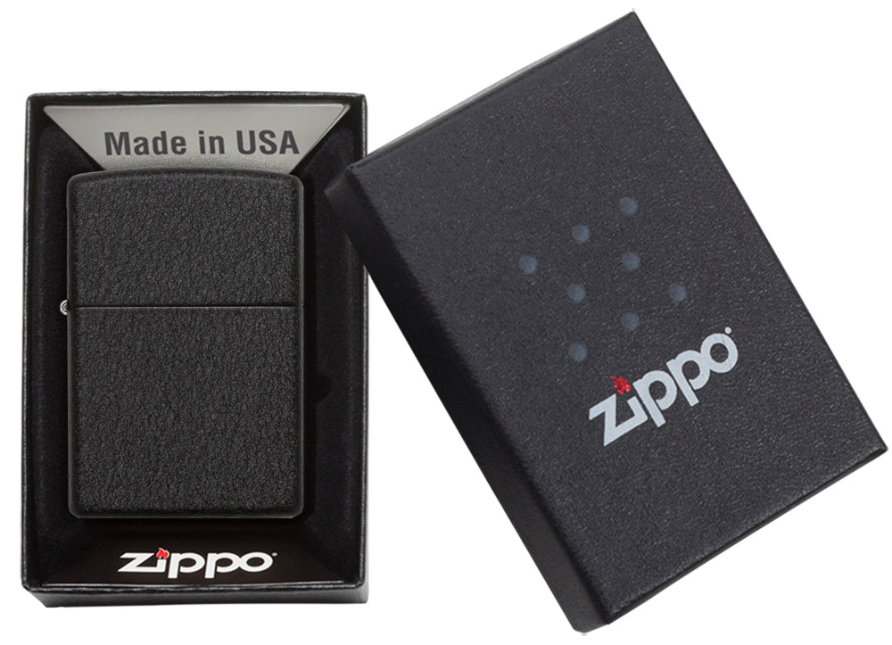 Black Crackle - Zippo.ca