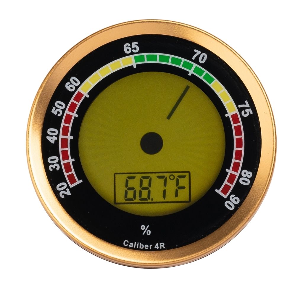 Cigar Oasis Caliber 4R Digital/Analog Hygrometer