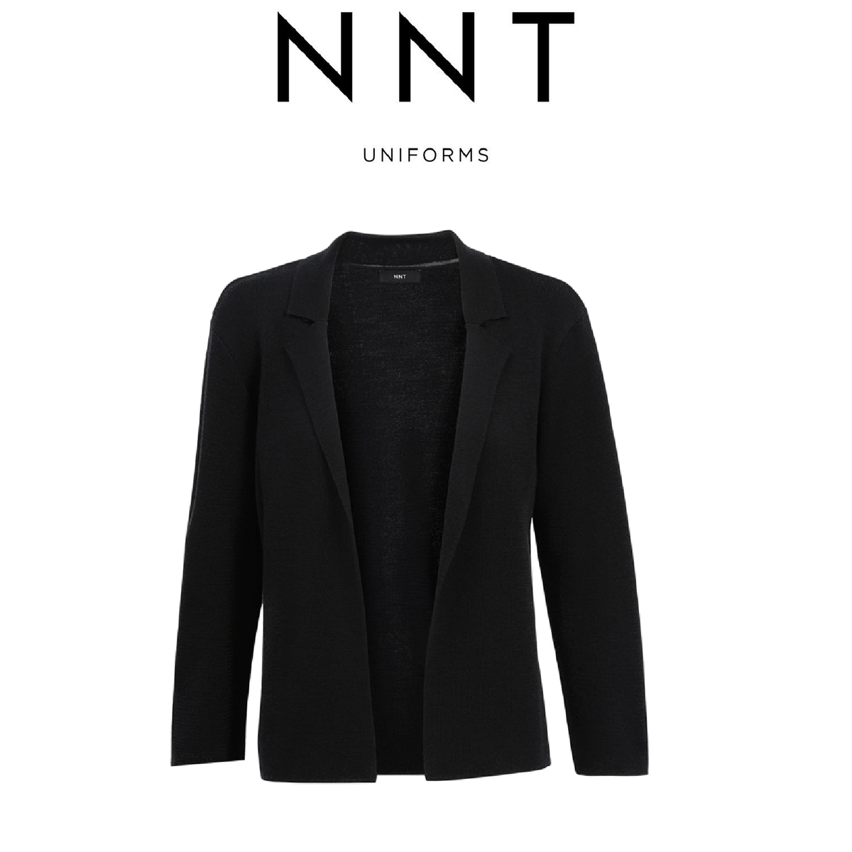 NNT Black Dobby Stretch Blazer (CAT1DG)