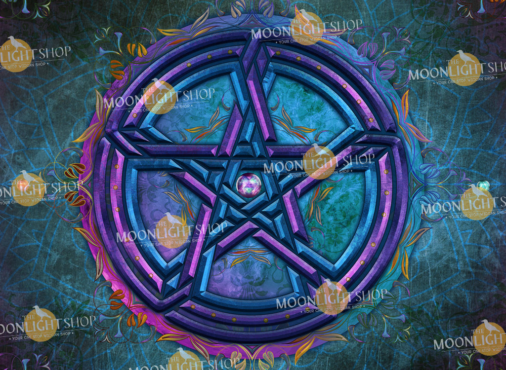 purple pentacle