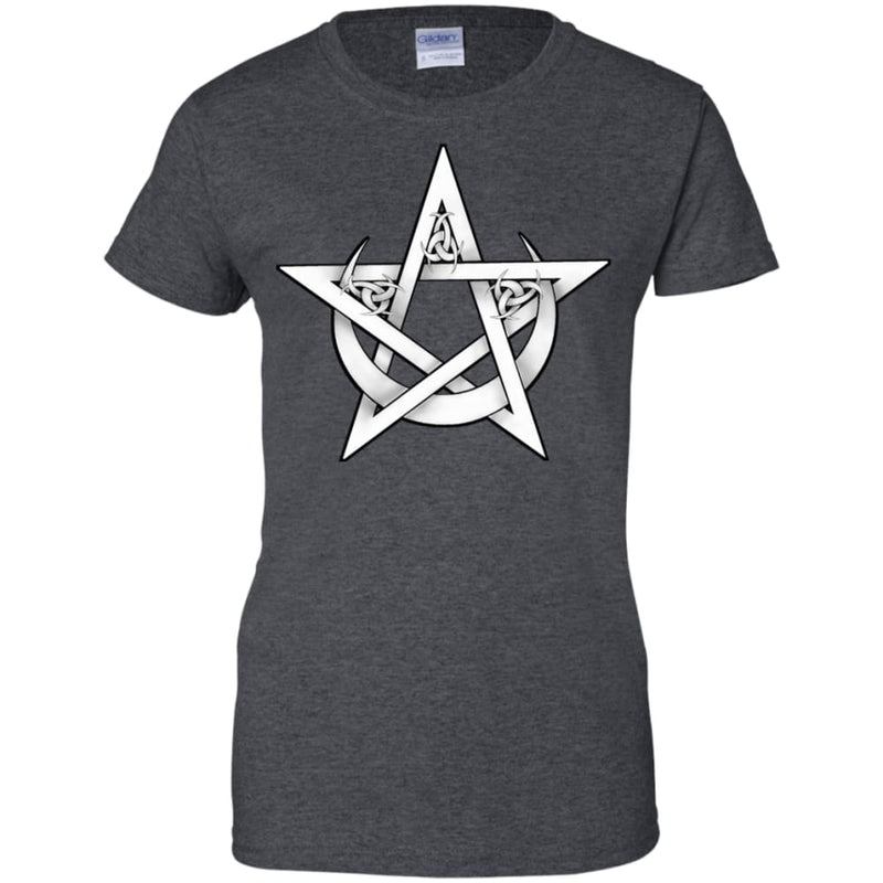 Pentacle and Crescent Moon Shirt - The Moonlight Shop
