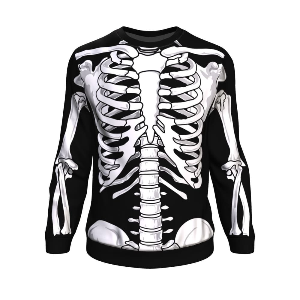 skeleton sweatshirt