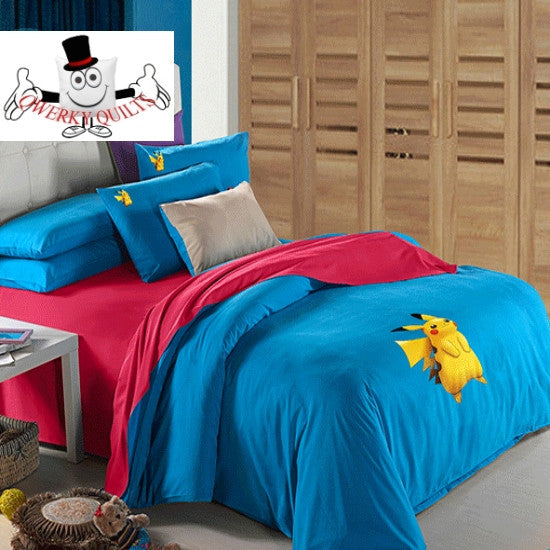 Pokemon Comforter and Sheet Set