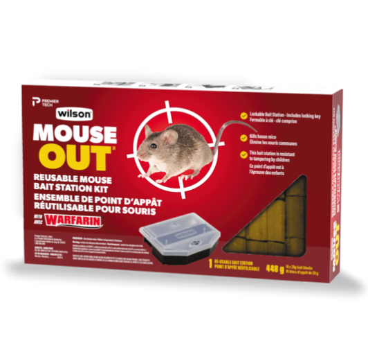  Exterminator's Choice - Bait Station - Includes 12 Small Bait  Station and One Key - Heavy Duty Bait Box for Mice and Other Pests -  Durable and Discreet : Patio, Lawn & Garden
