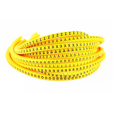 Wire Management Cable Markers Tags in Alphabet A to Z Pakistan