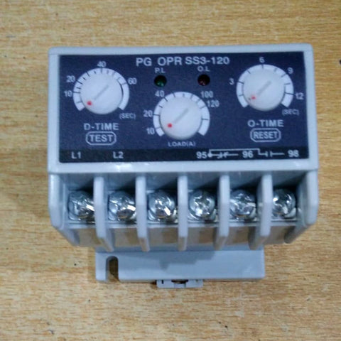 OPR-SS3 Electronic digital Overload Relay EOCR 10A/120A in Pakistan