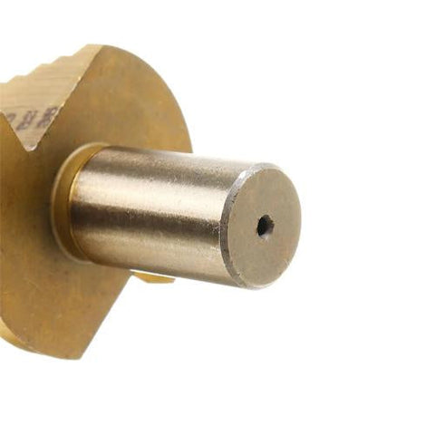 5-35mm HSS Titanium Step Cone Drill Bit High Speed Steel Wood Hole Cutter