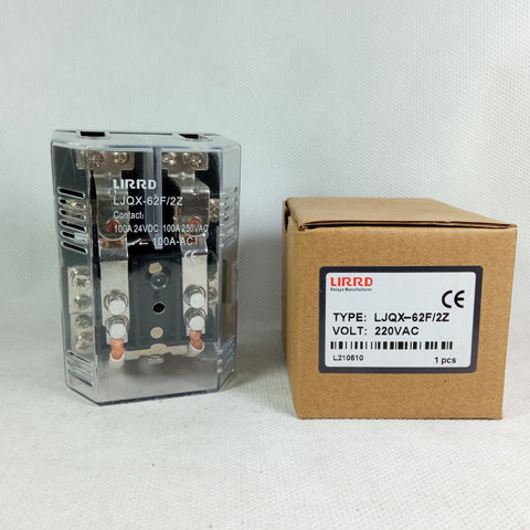 LIRRD LJQX-62F 2Z High Power Relay 100A High Current 24VDC in Pakistan