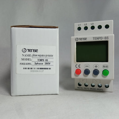 TENPD-8S Three-phase Protection Relay Phase Failure / Voltage unbalance protection RD6-w-3 in Pakistan