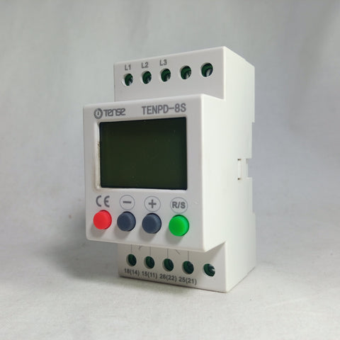 TENPD-8S Three-phase Protection Relay Phase Failure / Voltage unbalance protection RD6-w-3 in Pakistan