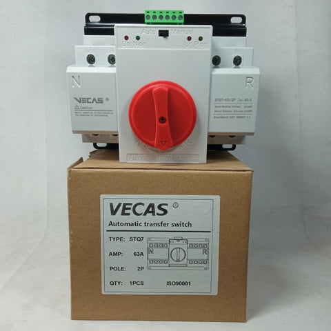 ATS SWITCH Automatic Transfer Switch VECAS STQ7 in Pakistan