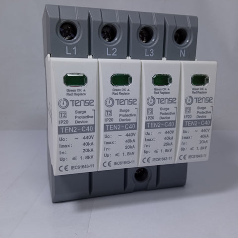 Surge Protective Device IP20 TEN2-C60 60KA 4 Pole AC (TENSE) in Pakistan