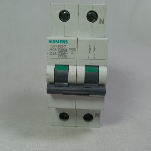 MCB AC Circuit Breaker 5SY4263-7 SEIMENS in Pakistan