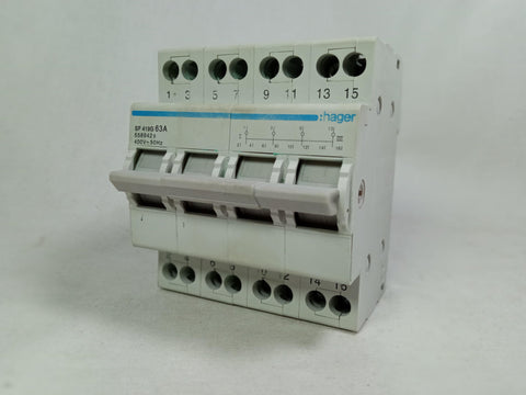 4 Pole Din Rail Change Over Switch SF 419G 63A 400V in Pakistan