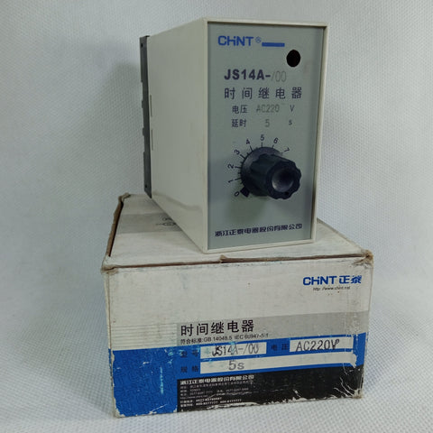 CHINT Transistor Type JS14A Time Relay Timing in Pakistan
