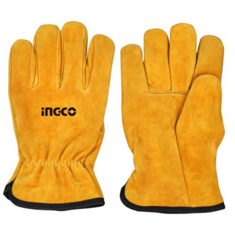 Ingco Leather Gloves HGVC02 in Pakistan
