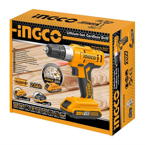 INGCO Lithium-Ion Cordless 4pc Combo Kit CKLI2010 in Pakistan