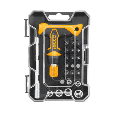 Ingco 24 Pcs T-Handle Wrench Screwdriver Set HKSDB0188 in Pakistan