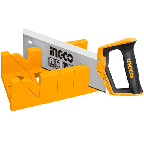 Ingco Miter Box and Back Saw Set HMBS3008 In Pakistan