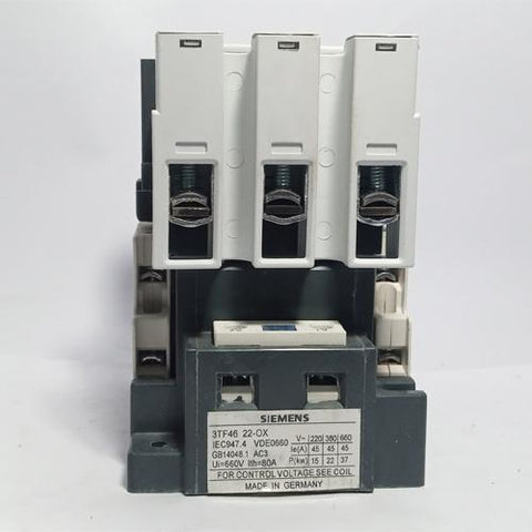 DIN Rail 3TF46 Siemens Contactor 45 AMP 3 Pole in Pakistan