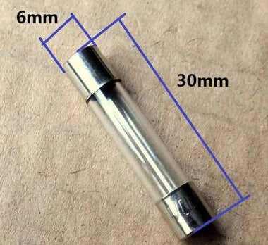 Image result for 30mm 6mm glass fuse