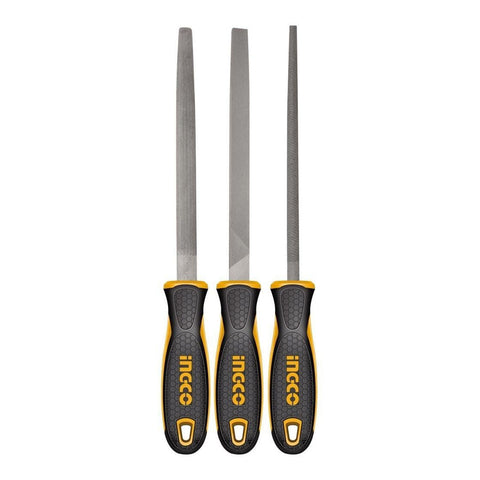 Ingco 3pcs steel file set Industrial HKTFS1308 in Pakistan