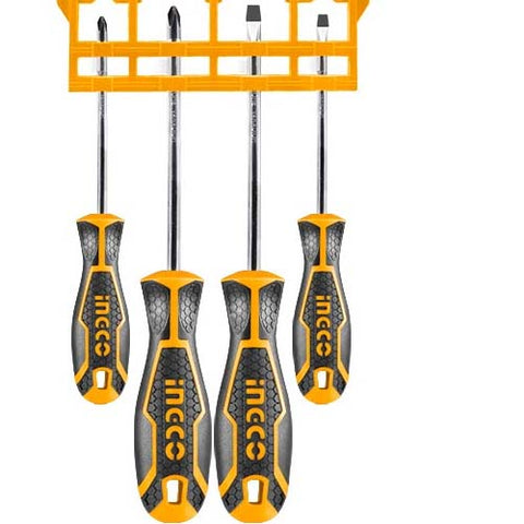 Ingco 4 Pcs Screwdriver Set HKSD0428 in Pakistan