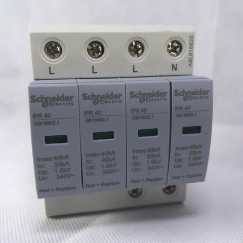 SCHNEIDER SURGE PROTECTOR IPR40 4P 40KA in Pakistan