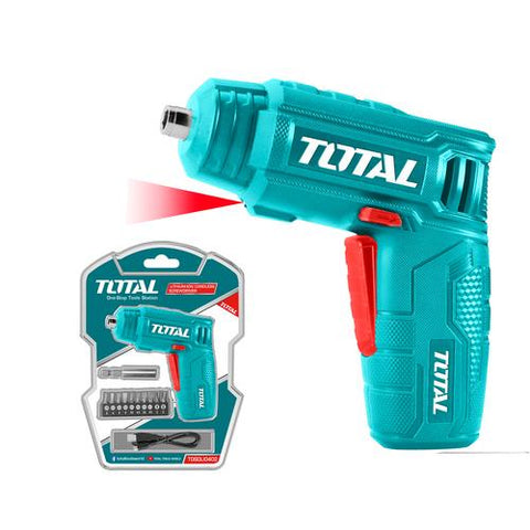 TOTAL Lithium-Ion Cordless Screwdriver 4V in Pakistan
