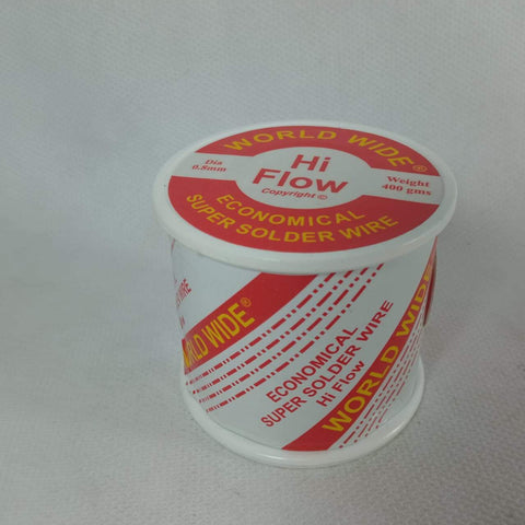 World Wide Hi-Flow 0.8mm Solder Wire 400gm In Pakistan