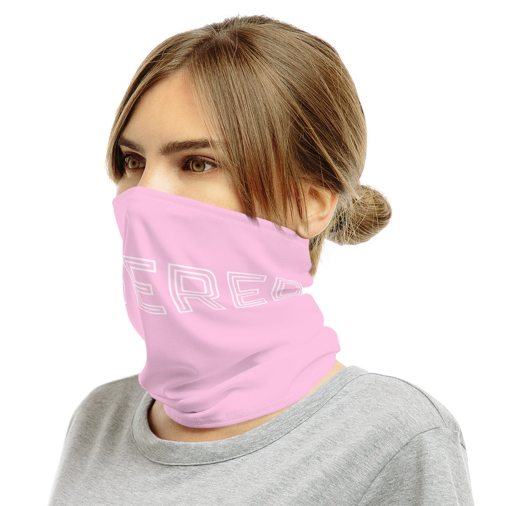 Pink Covered Mask (Neck Length) - Covered Lifestyle