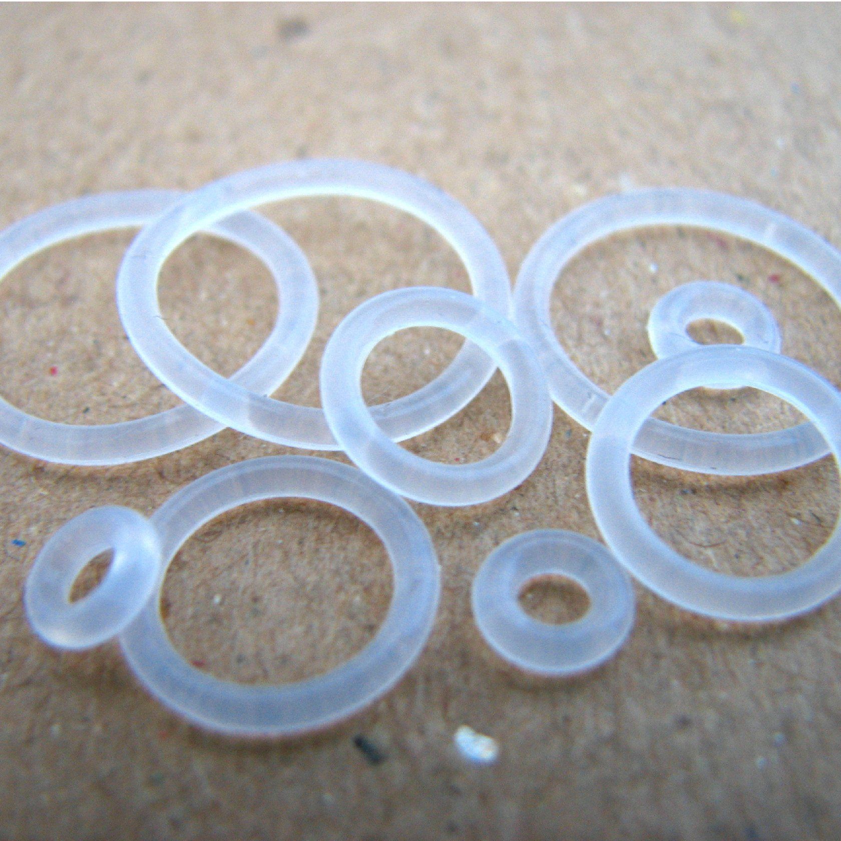 Clear Silicone O-Rings