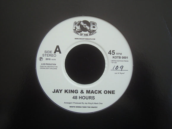 Jay King & Mack One / D'lux Beats ‎– 48 Hours / KOTB / Lazy (7