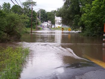 why do floods happen