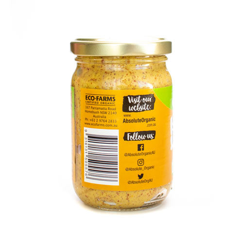 Absolute Organic Seeded Mustard - 200g - The Original Organic Company
